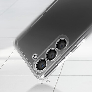 Avis Avizar Coque pour Samsung S23 Silicone Transparente avec Protection Caméra