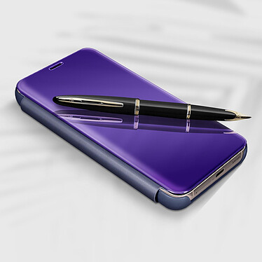Acheter Avizar Étui Clear View pour Samsung Galaxy S22 avec Clapet Miroir Support Vidéo  violet