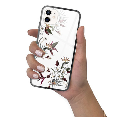 LaCoqueFrançaise Coque iPhone 12 Mini Coque Soft Touch Glossy Fleurs Sauvages Design pas cher