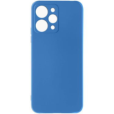 Avizar Coque pour Xiaomi Redmi 12 Silicone Semi-rigide Soft Touch  Bleu