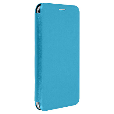 Avizar Housse Smartphone 4.8'' à 5.3'' Clapet Porte-carte Fonction Coulissante  Bleu Clair