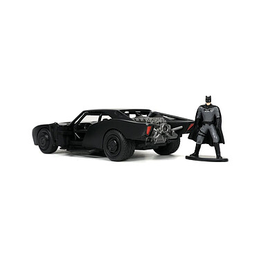 Batman Hollywood Rides 2022 - Réplique 1/32 Batmobile métal 2022  avec figurine de Batman pas cher