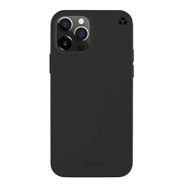 Muvit Coque pour iPhone 12 Pro Max RECYCLETEK Souple Noir