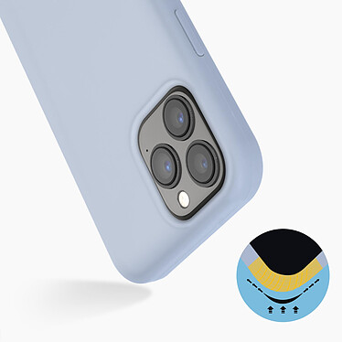 Avis Avizar Coque iPhone 13 Pro Max Silicone Semi-rigide Finition Soft-touch violet pastel