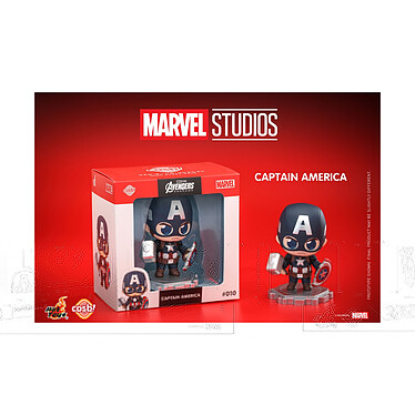 Avis Avengers: Endgame - Figurine Cosbi Captain America 8 cm