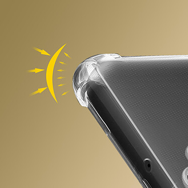 Acheter Avizar Coque Samsung Galaxy A32 5G Flexible Antichoc Coins Bumper Transparent