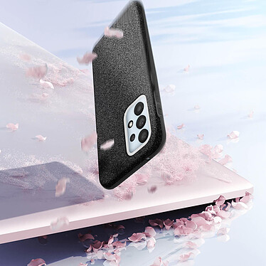 Avizar Coque pour Samsung Galaxy A33 5G Paillette Amovible Silicone Semi-rigide noir pas cher