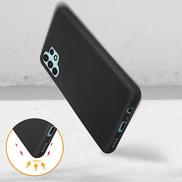 Avis Avizar Coque pour Samsung Galaxy A13 Résistante Silicone Gel Flexible Fine Légère  Noir