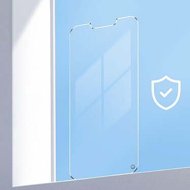 Force Glass Verre Flexible pour iPhone 13 Pro Max et 14 Plus Anti-lumière bleue Garantie à vie pas cher