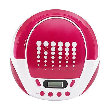 Acheter Metronic 477400 - Lecteur CD MP3 Pop Pink avec port USB - Blanc et rose