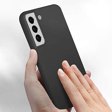 Acheter Avizar Coque Samsung Galaxy S22 Silicone Semi-rigide Finition Soft-touch Fine Noir