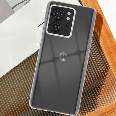 Avizar Coque pour Motorola Edge 40 Silicone Gel Souple Ultra fine Anti-jaunissement  Transparent pas cher