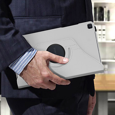 Avis Avizar Étui Intégral Samsung Galaxy Tab A 8.0 2019 avec Support Rotatif 360° blanc