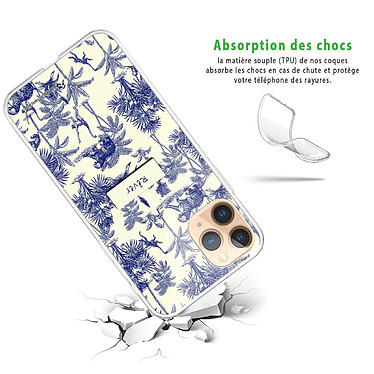 Avis LaCoqueFrançaise Coque iPhone 11 Pro Max 360 intégrale transparente Motif Botanic Rêve Tendance