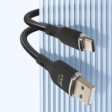 Acheter LinQ Câble USB vers USB C Fast Charge 5A Synchronisation Longueur 1.2m Noir