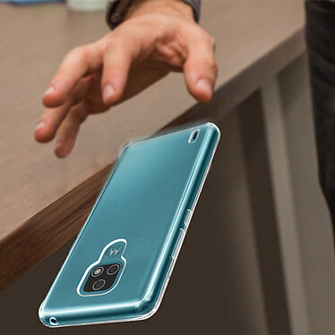 Acheter Avizar Coque Motorola E7 Protection Silicone Souple Ultra-Fin Transparent