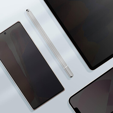 Avizar Stylet Universel pour Smartphone et Tablette Pointe ultra-fine Haute précision  gris pas cher