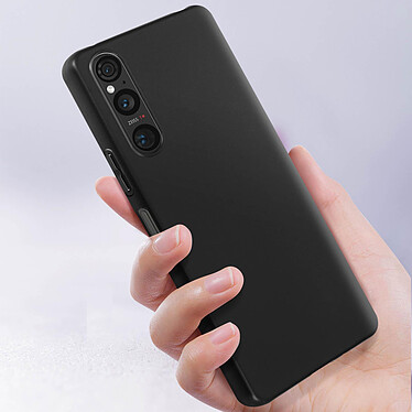 Avis Avizar Coque pour Sony Xperia 1 V Silicone Gel Flexible Fine et Légère  Noir