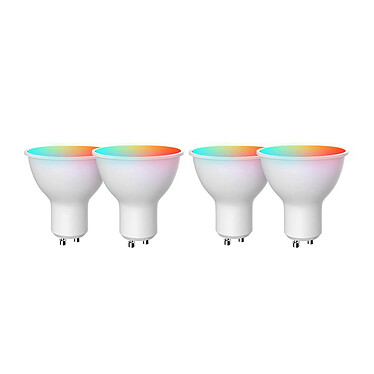 Broadlink - Pack de 4 ampoules LED intelligentes Bluetooth - GU10-4PACK