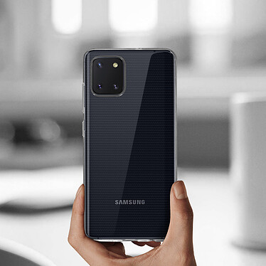 Avis Avizar Coque Galaxy Note 10 Lite Rigide et Film Écran Verre Trempé 9H - Noir