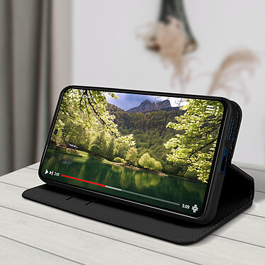 Acheter Avizar Housse Xiaomi Poco X4 Pro 5G Portefeuille Fonction Support Vidéo noir