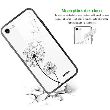 Avis Evetane Coque iPhone 7/8/ iPhone SE 2020/ 2022 Coque Soft Touch Glossy Pissenlit Design