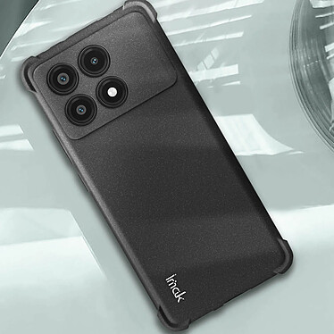 Acheter iMak Coque pour Xiaomi Poco X6 Pro Souple Coins Renforcés Caméra Protégée Noir