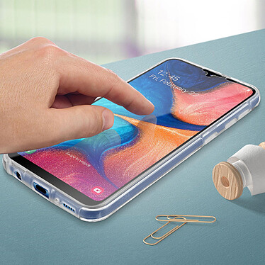 Avis Avizar Coque Samsung Galaxy A20e Protection Arrière Rigide Avant Tactile transparent