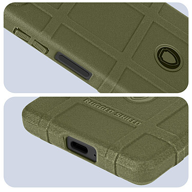Acheter Avizar Coque pour Sony Xperia 5 V Silicone Antichoc Motif en relief  Vert Kaki