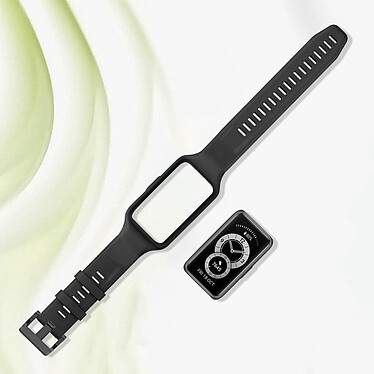 Avis Avizar Bracelet pour Huawei Band 7 / 6 Pro / 6 / Honor Band 6 Silicone Souple  Noir