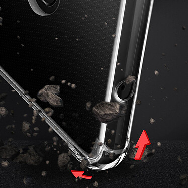 Avizar Pack Protection Huawei P smart 2020 Coque Souple + Film Verre Trempé Transparent pas cher