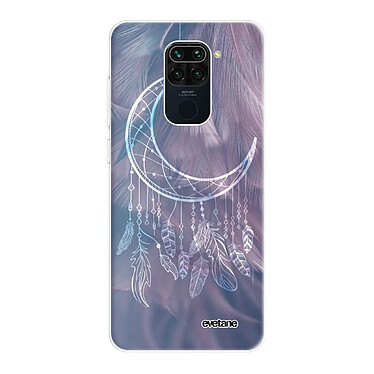 Evetane Coque Xiaomi Redmi Note 9 360 intégrale transparente Motif Lune Attrape Rêve Tendance