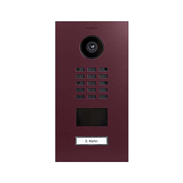 Doorbird - Portier vidéo IP avec lecteur de badge RFID - D2101V RAL 4004