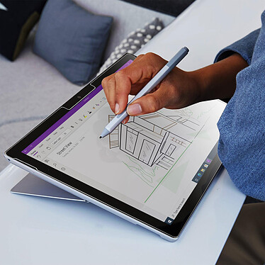 Avizar Film Microsoft Surface Pro 7 12.3 / 6 / 5 / 4 avec Nano-revêtement Transparent pas cher