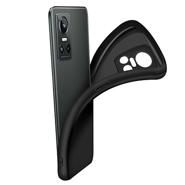 Acheter Avizar Coque pour Realme GT Neo 3 Résistante Silicone Gel Flexible Fine Légère  Noir