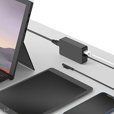 Avizar Chargeur Secteur 44W pour Microsoft Surface charge rapide Noir pas cher