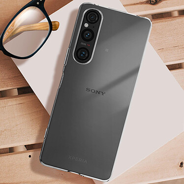 Avis Avizar Coque pour Sony Xperia 1 V Souple Caméra Protégé  Transparent