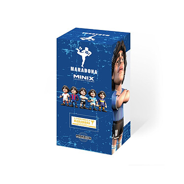 Football - Figurine Minix Football Stars Maradona Argentine 12 cm pas cher