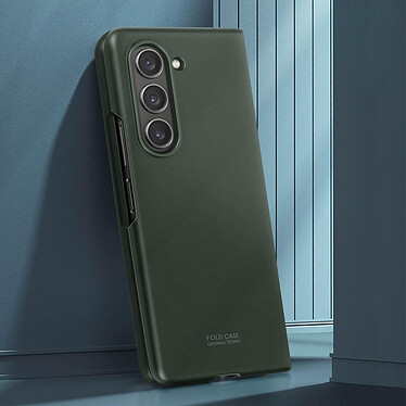 Acheter Avizar Coque pour Samsung Galaxy Z Fold 5 Polycarbonate Rigide Finition Mate  Vert Foncé