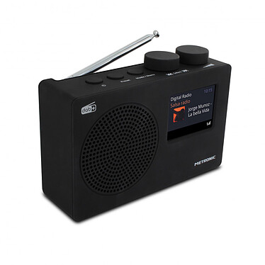 Metronic 477251 - Radio numérique DAB+ et FM RDS avec écran couleur - noir · Reconditionné