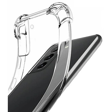 Evetane Coque Samsung Galaxy S21 FE Anti-Chocs avec Bords Renforcés en silicone transparente Motif Housse Protection pas cher