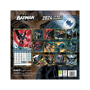 Avis DC Comics - Calendrier 2024 Batman