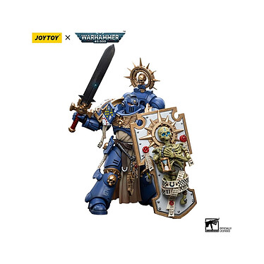 Avis Warhammer 40k - Figurine 1/18 Ultramarines Primaris Captain with Relic Shield and Power Sword 1