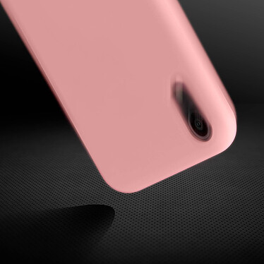 Acheter Avizar Coque iPhone XR Silicone Semi-rigide Mat Finition Soft Touch rose