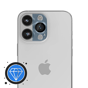 Acheter Avizar Film Caméra pour iPhone 14 Pro et 14 Pro Max Verre Trempé + Alliage d'Aluminium  Bleu Sierra
