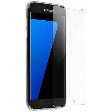 Acheter Avizar Coque Arrière + Film Verre Trempé Transparent Samsung Galaxy S7 Edge