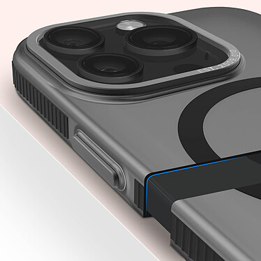 Acheter Decoded Coque MagSafe pour iPhone 15 Pro Max Robuste Contour antidérapant  Grip Case Noir
