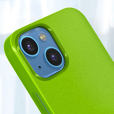 Mercury Coque pour iPhone 13 Mini Silicone Gel Flexible Effet Brillant  Vert pas cher