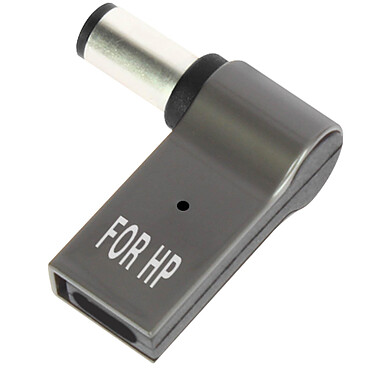 Avizar Adaptateur de Charge USB-C  100W vers Ordinateur Portable HP 7.4 x 0.6mm, Gris