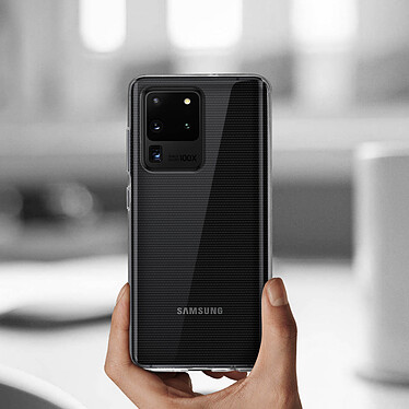 Avis Avizar Coque Samsung Galaxy S20 Ultra Silicone et Film Verre Trempé 9H Transparent
